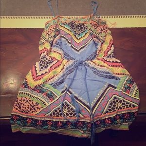 Stylish romper with tassels